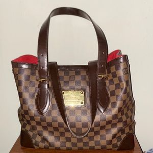 🚫SOLD🚫AUTHENTIC LV Damier Ebene Hampstead Bag